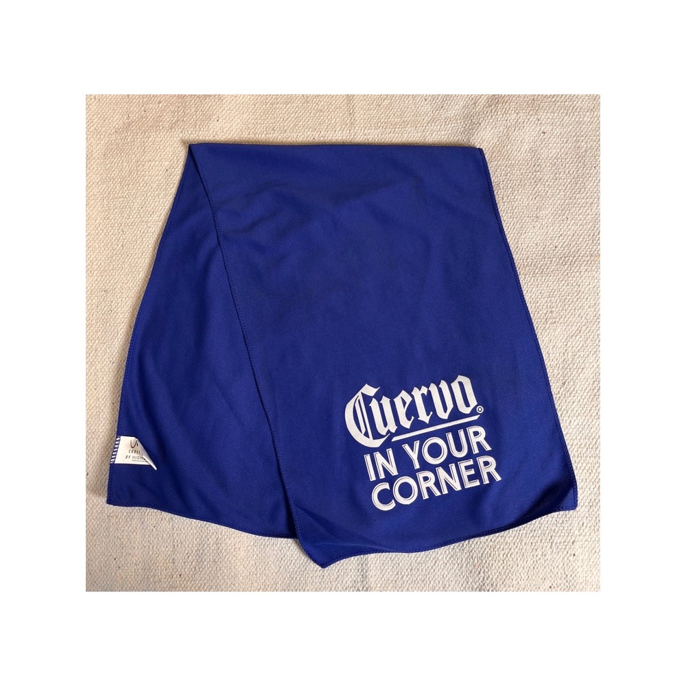 Cooling Towel Blue High Caliber Athletic Jose Cuervo In Your Corner Very Kool